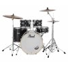 Pearl Export Jet Black 22,10,12,16+14+hardware+sabian zestaw 
